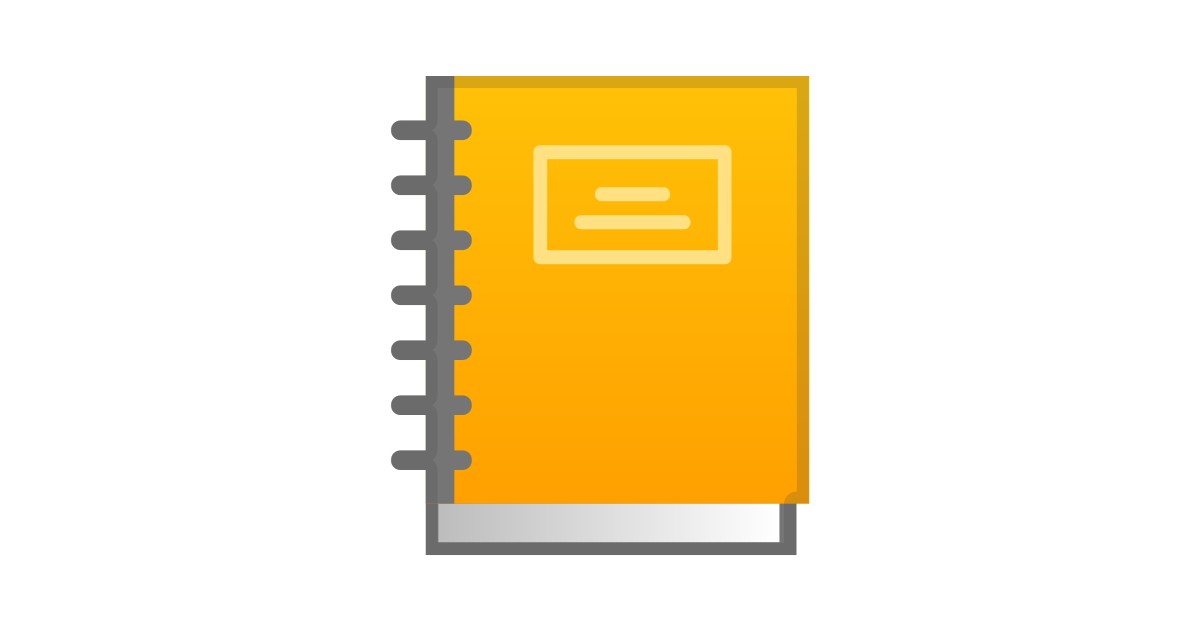 📒 Livro Contábil Emoji