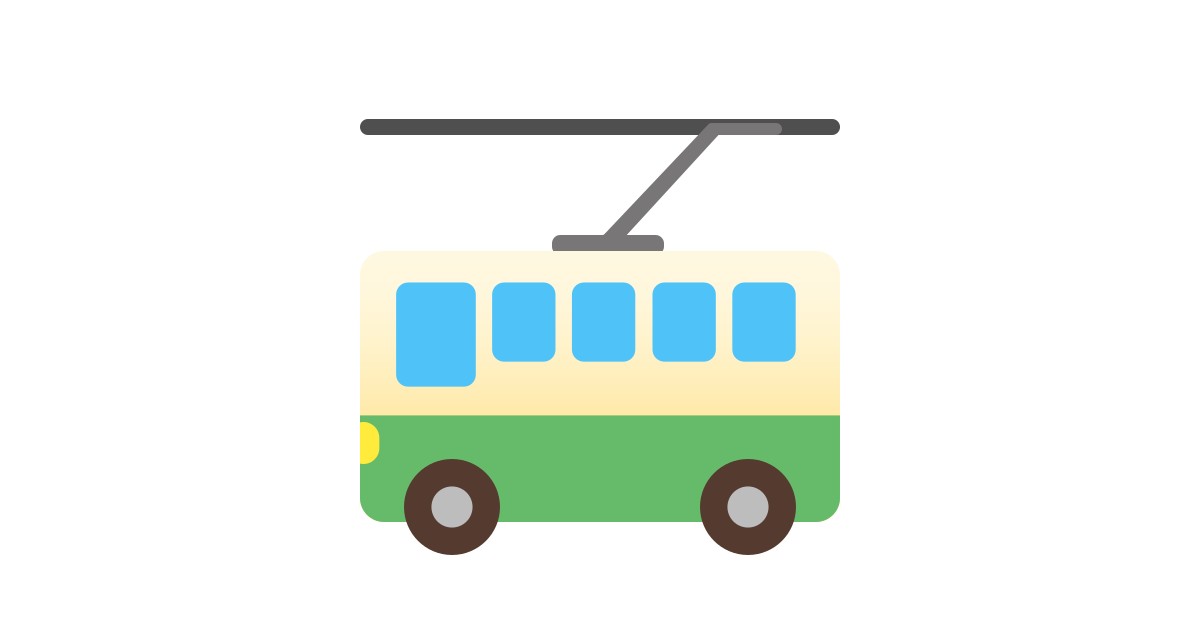 🚎 Trolleybus Emoji