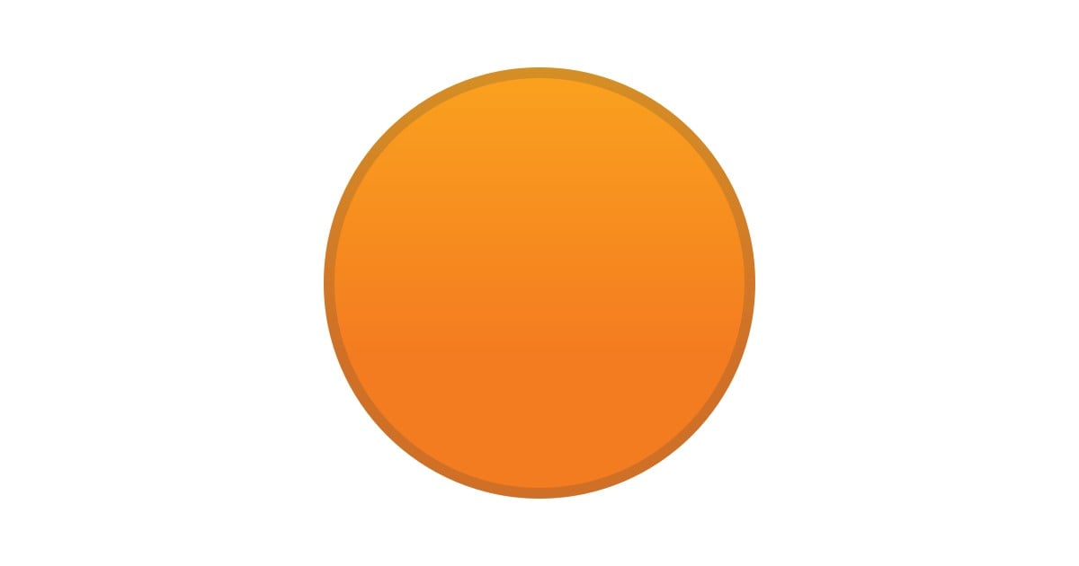 🟠 oranger KreisEmoji