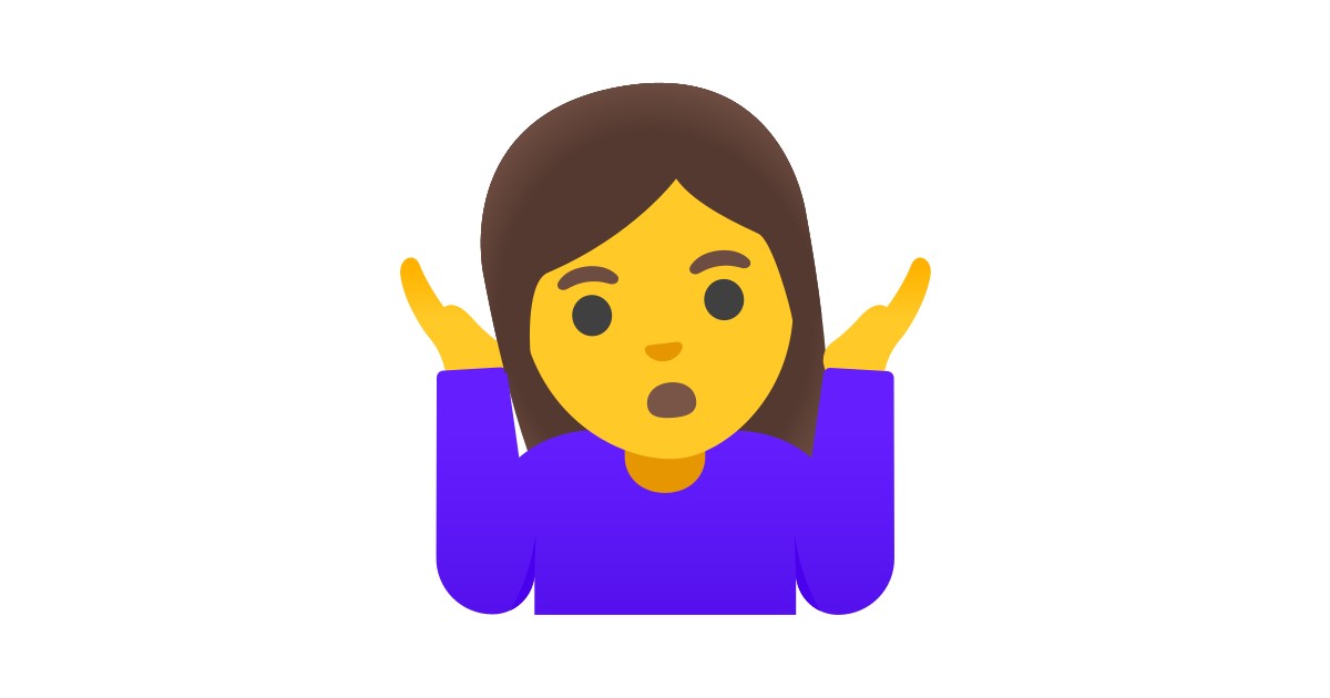 Featured image of post Shoulder Shrug Emoji Female