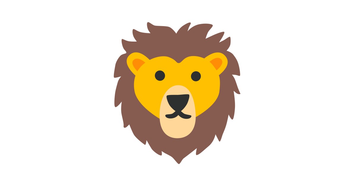 Lion Emoji