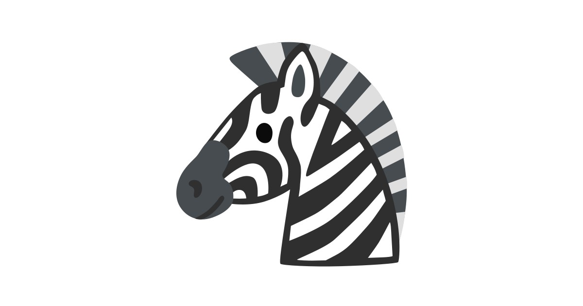 🦓 Zebra Emoji