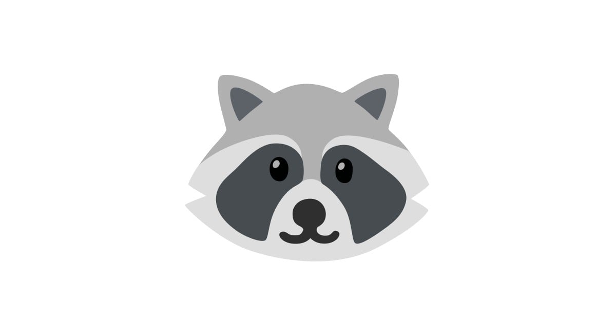 🦝 Raccoon Emoji