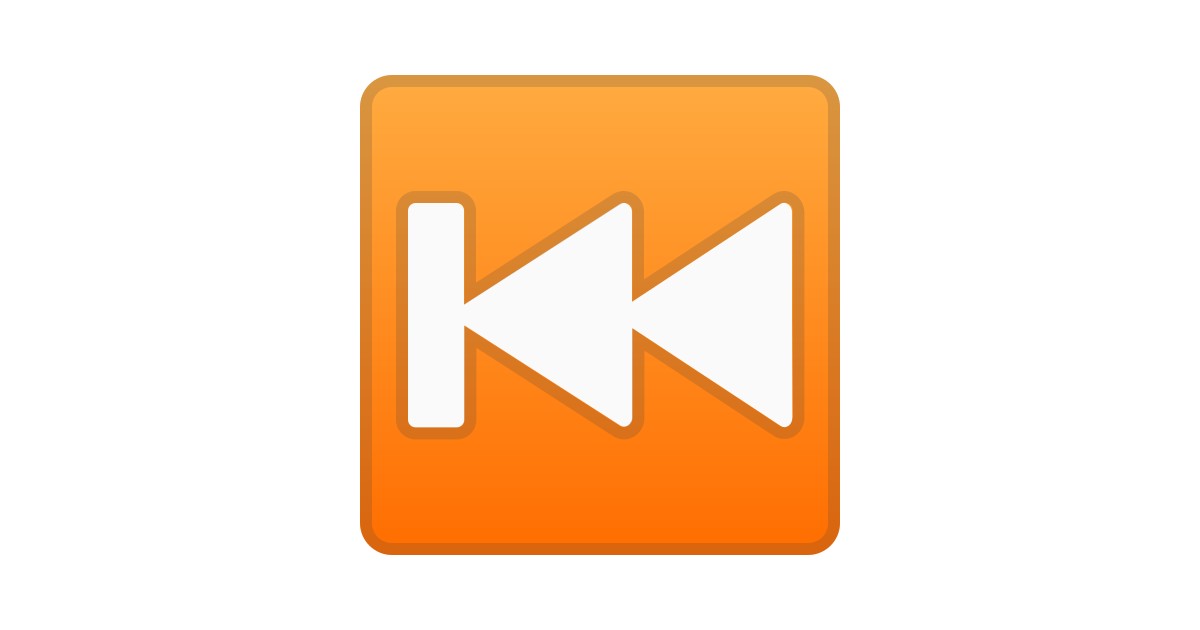 ⏮️ Bouton Piste Précédente Emoji