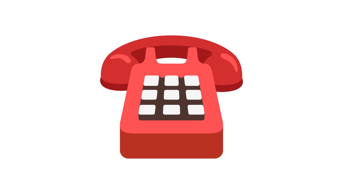 ☎️ Téléphone Emoji