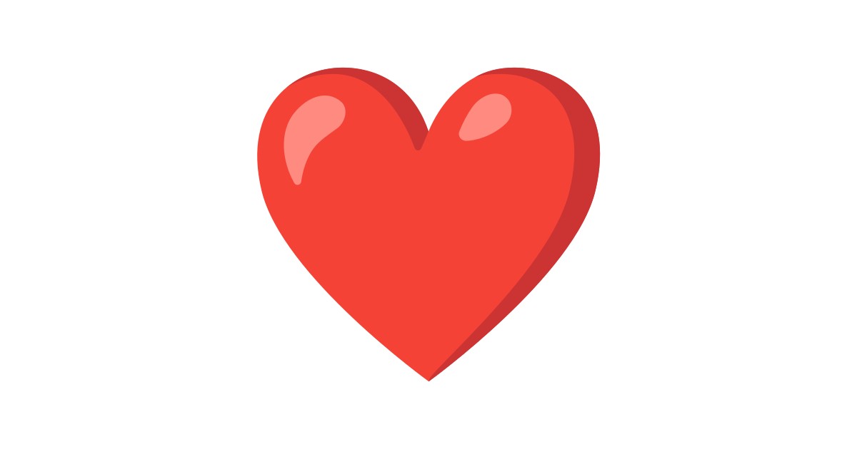 Red Heart Emoji We also collect related text symbols. 