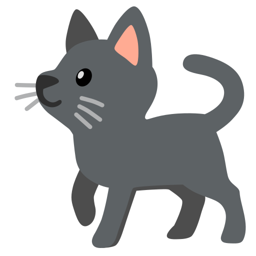 🐈‍⬛ Black Cat Emoji