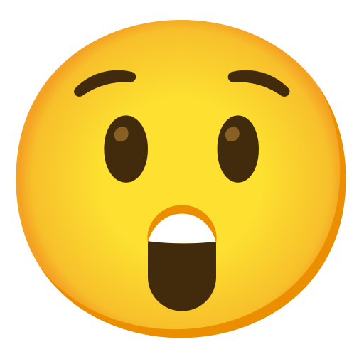 Cara Asombrada Emoji Sorprendido Emoji