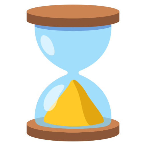 ⌛ Reloj De Arena Sin Tiempo Emoji