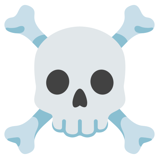 ☠️ Skull And Crossbones Emoji