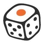 🎲 Emoji de dado de jogo