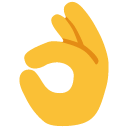 👌 OK Hand Emoji, Okay Emoji