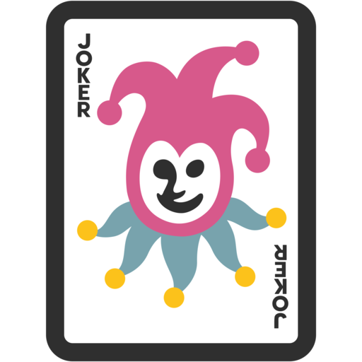 Jokerkarte-Emoji  "Joker-Emoji"