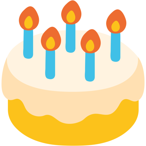 ? Birthday Cake Emoji