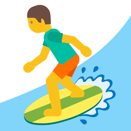 surfer Emoji - Download for free – Iconduck