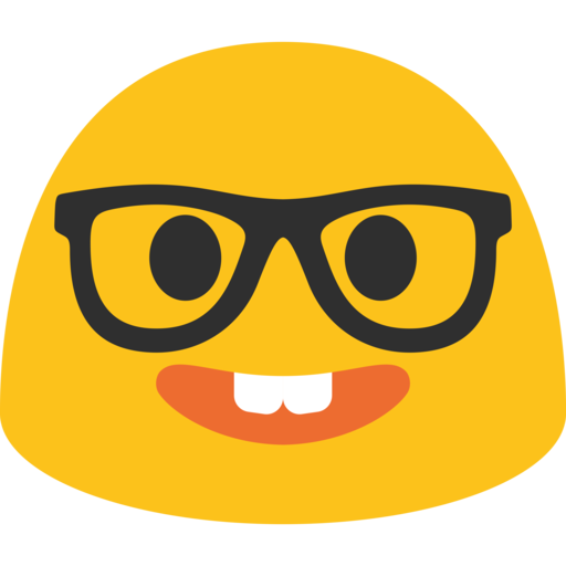 🤓 Nerd Face Emoji | Nerd Emoji, Geek Emoji