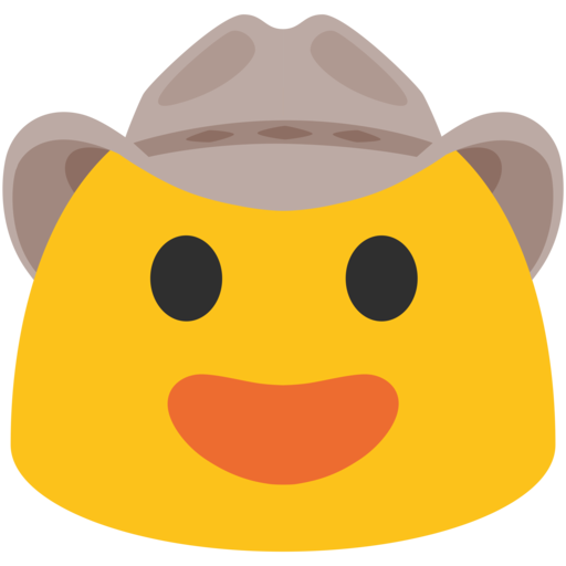 Cara Con Sombrero De Vaquero Emoji