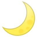 Android Oreo; U+1F319; Emoji