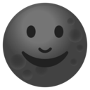 Android Oreo; U+1F31A; Emoji