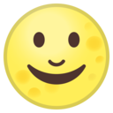 Android Oreo; U+1F31D; Emoji