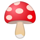 Android Oreo; U+1F344; Emoji