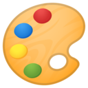 Android Oreo; U+1F3A8; Emoji