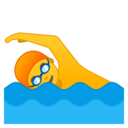 Android Oreo; U+1F3CA U+200D U+2642 U+FE0F; Emoji