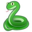 Android Oreo; U+1F40D; Emoji
