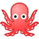 Android Oreo; U+1F419; Emoji