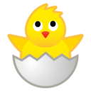 Android Oreo; U+1F423; Emoji