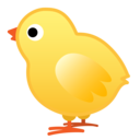 Android Oreo; U+1F424; Emoji