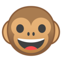 Android Oreo; U+1F435; Emoji