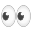Android Oreo; U+1F440; Emoji