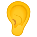 Android Oreo; U+1F442; Emoji