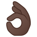 Android Oreo; U+1F44C U+1F3FF; Emoji