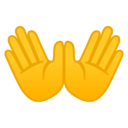 Android Oreo; U+1F450; Emoji
