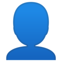 Android Oreo; U+1F464; Emoji