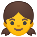 Android Oreo; U+1F467; Emoji
