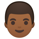 Android Oreo; U+1F468 U+1F3FE; Emoji