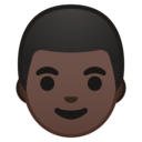 Android Oreo; U+1F468 U+1F3FF; Emoji