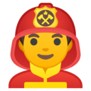 Android Oreo; U+1F468 U+200D U+1F692; Emoji