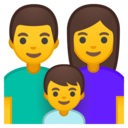 Android Oreo; U+1F46A; Emoji