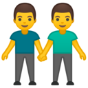 Android Oreo; U+1F46C; Emoji