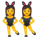 Android Oreo; U+1F46F U+200D U+2640 U+FE0F; Emoji