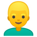 Android Oreo; U+1F471 U+200D U+2642 U+FE0F; Emoji