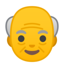 Android Oreo; U+1F474; Emoji