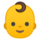 Android Oreo; U+1F476; Emoji