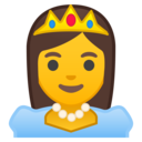 Android Oreo; U+1F478; Emoji