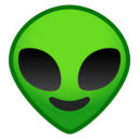Android Oreo; U+1F47D; Emoji