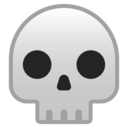 Android Oreo; U+1F480; Emoji